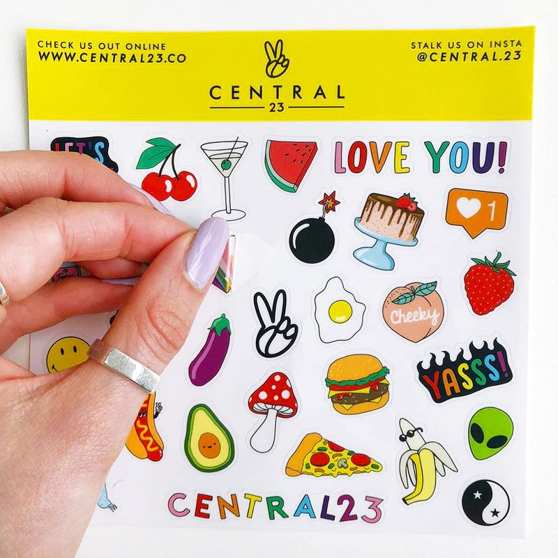 CENTRAL 23 - Fun 'Gamers Don't Age' Birthday Card for Him - Gamers Birthday Card - Comes with Fun Stickers - Image 4